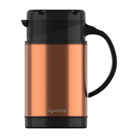 Lifelong 1000 ml Insulated Stainless Steel Flask with Handle |Hot ...