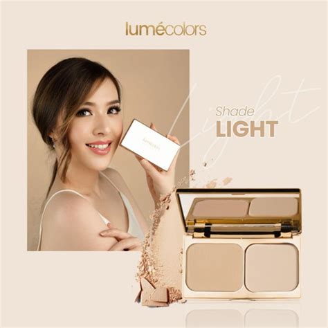 Jual Lumecolors Compact Powder Two Way Cake Pore Blurring Effect ...