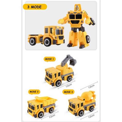 Jual New Mainan Diy Truk Bisa Berubah Robot Transformer - Mainan ...