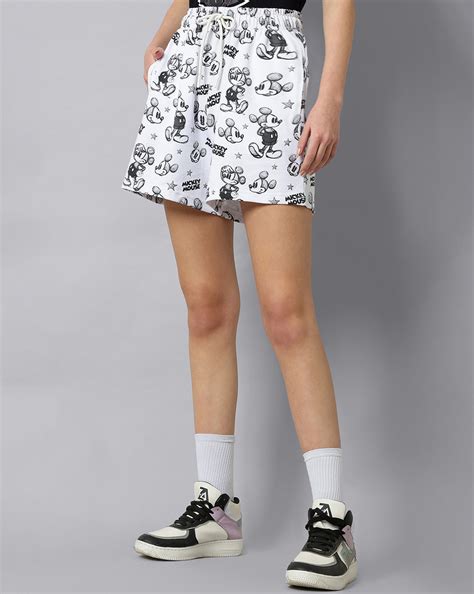 Mickey & Friends Regular Fit Shorts Women – Free Authority