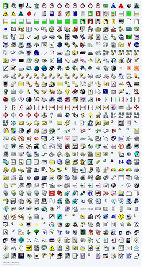 Windows 95 Icons