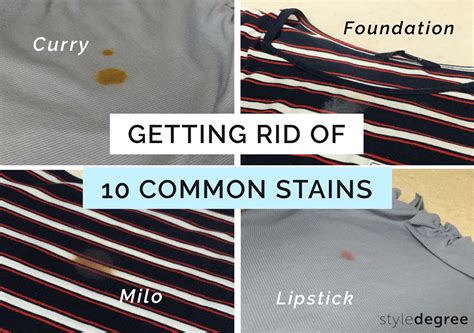How To Get Rid Of 10 Types Of Stains - Style Degree