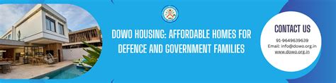 DOWO Housing: Affordable Homes for Defence and Government Families
