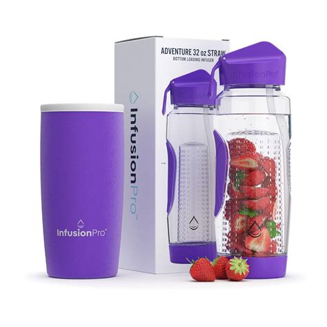 Fruit Infusing Water Bottle 32-oz. - Mik Zenon