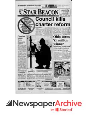 Ashtabula Star Beacon Archives, Aug 23, 2000, p. 1