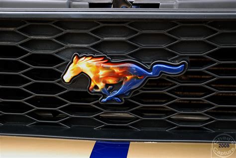 Flaming Mustang