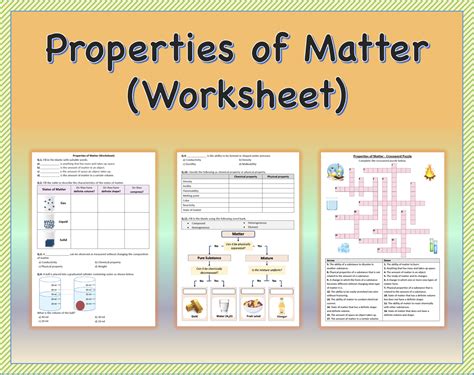 Unit 1: The Structure Of Matter – IWDR