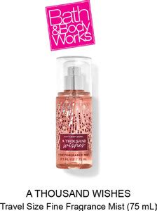 BATH & BODY WORKS A Thousand Wishes Fine Fragrance Mist Body Mist - For ...