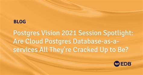 Postgres Vision 2021 的图像结果
