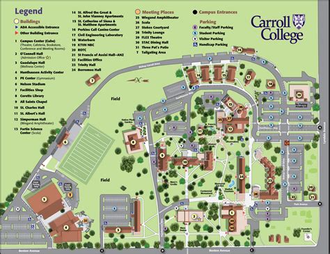 Map & Directions | Carroll College