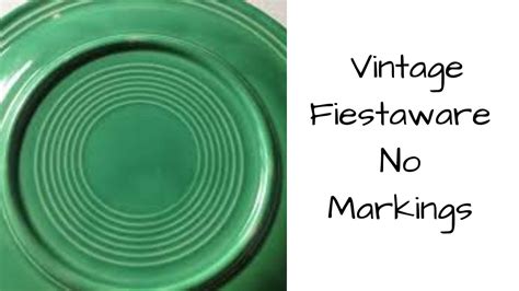 Fiestaware Vintage Markings: Complete Identification Guide