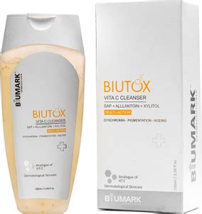 BIUMARK DERMACEUTICALS Biutox Vitamin C Cleanser Face Wash - Price in ...