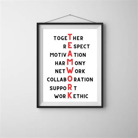 Acronym For Teamwork