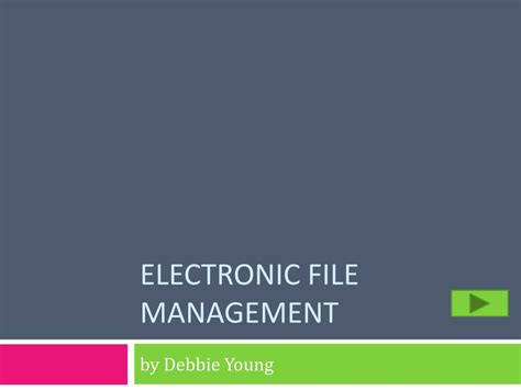 Electronic File Management 的图像结果