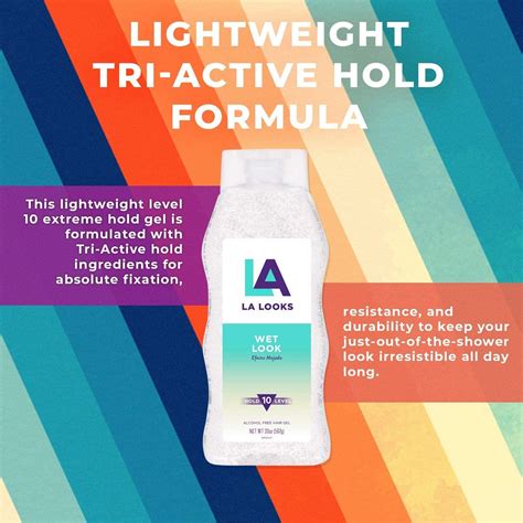 LA Looks Gel 10 Wet Looks 20 Ounce Clear 2 Pack - 591ml x 2 | Buy Now ...