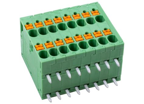SPTD Double-row PCB Terminal Blocks - Phoenix Contact | Mouser