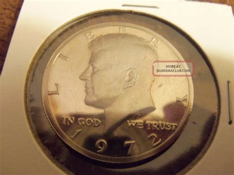 1972 S Proof Kennedy Half Dollar 50c