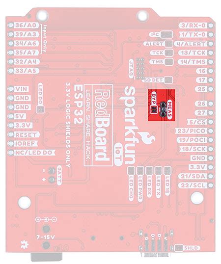 IoT RedBoard ESP32 Development Board Hookup Guide