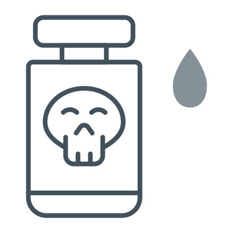 Poison Generic color lineal-color icon | Freepik