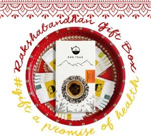 Ono Teas Raksha Bandhan Healthy Gift Box – White and Oolong Collection ...
