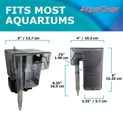 Mua AquaClear 20 Power Filter, Fish Tank Filter for 5- to 20-Gallon ...