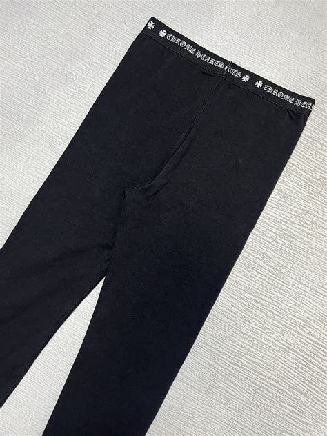 Chrome Hearts Chrome Hearts - OG Classic Horseshoe Logo Leggings | Grailed