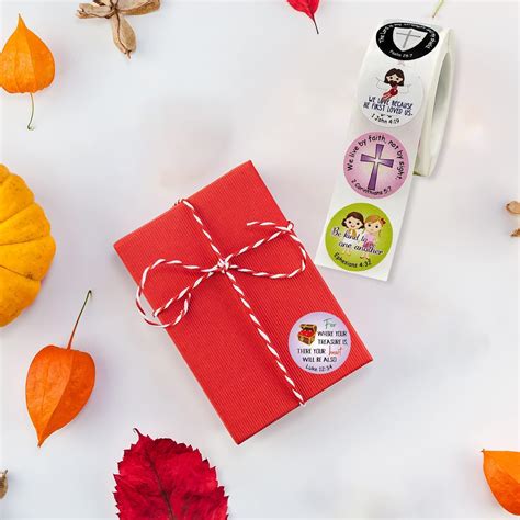 Buy Storrianne Christian Bible Stickers for Kids - 500Pcs 1 Inch ...