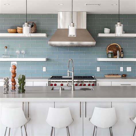 75+ Blue Backsplash Ideas ( Navy, Aqua, Royal or Coastal ) Blue Design ...