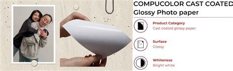 Polycrom Korean Photo Glossy Inkjet Paper A4 Size - White,Vibrant ...