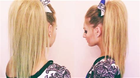 Cali Cheer Hair Tutorial 的图像结果