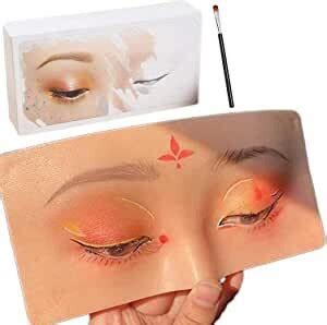 Glamezone Eye Makeup Practice Face Board,Face Dummy For Practice Skin ...