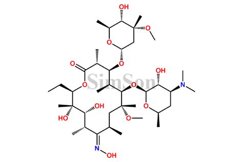 Clarithromycin EP Impurity C | CAS No- 127253-06-9 | Simson Pharma Limited