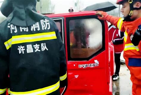 昨日淄博暴雨多地发生车辆被困事故 消防官兵成功营救30余人_ 淄博新闻_鲁中网