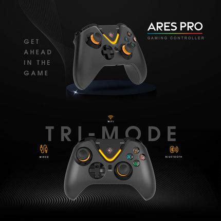 Cosmic Byte Ares Tri-Mode Wireless, Bluetooth, Wired Controller for PC ...