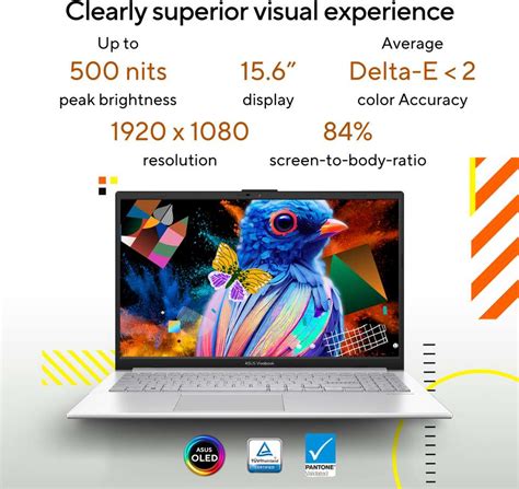 ASUS Vivobook Go 15 OLED AMD Ryzen 5 Quad Core 7520U - (16 GB/512 GB ...