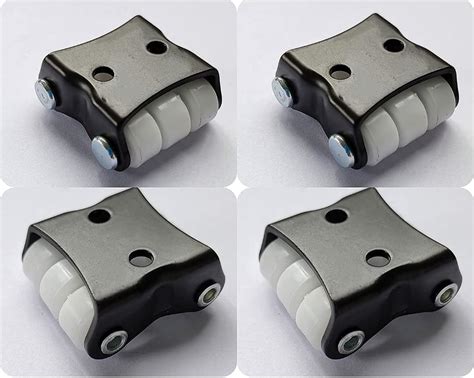 Caster Wheel Heavy Duty Double Bed Fix Castor Wheel 22 mm, Brown, 150 ...