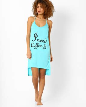 Nighties, Night Dresses for Ladies Online | Buy Nightgowns | Ajio