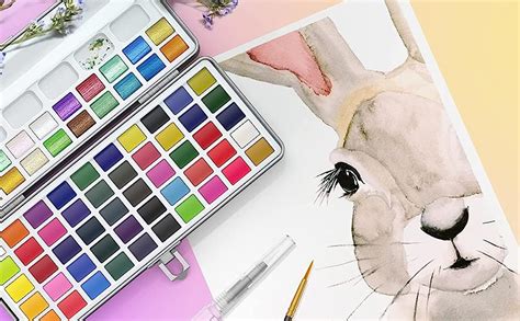 like it ﻿72 Colors Solid Pigment Watercolor Paints Set | Professional ...