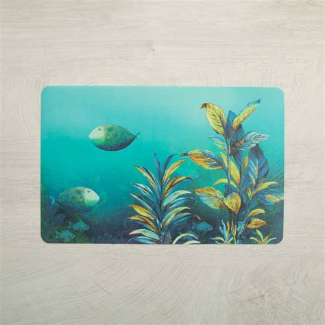 Buy Mandarin Fish Print Placemats - Set of 6 Pcs. from Home Centre at ...