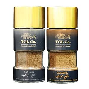 TGL Co. The Good Life Company Vanilla + Caramel Flavoured Coffee (100 ...