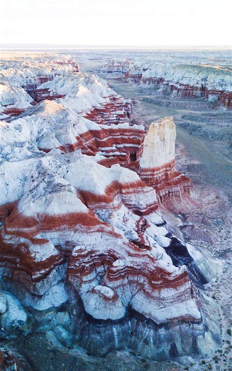 Aerial shot of Coal Mine Canyon in Arizona : r/pics