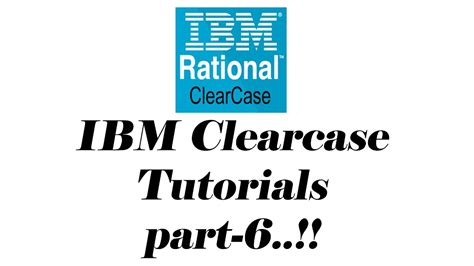 Image result for ClearCase Tutorial