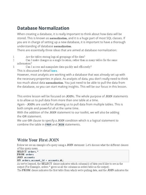 Image result for Normalization Join Dependency Explain in DBMS
