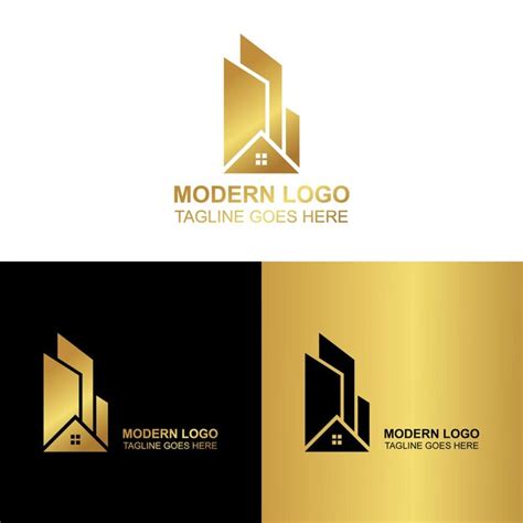 Modern building construction logo | Premium Vector
