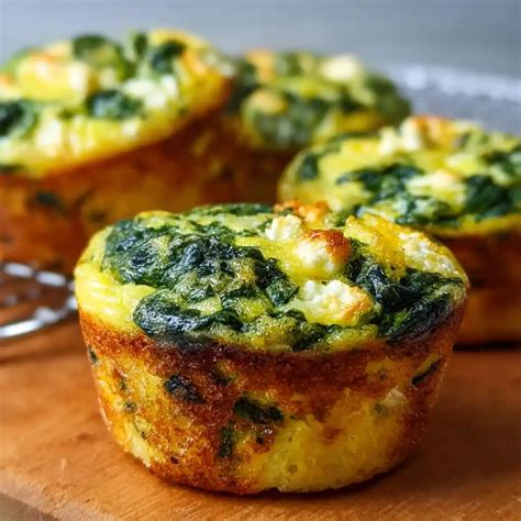 Egg Muffins with Spinach and Feta | Easy Breakfast Recipe