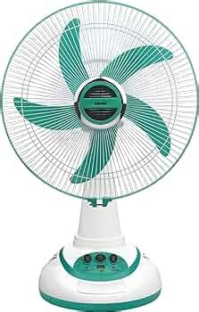 we4U-1616 Rechargeable Ac/Dc Fan with Emergency Led Light, USB Mobile ...