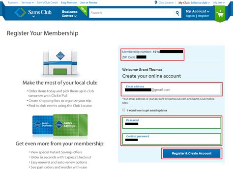 Image result for Sam's Club My Account