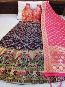 TANVI FASHION Floral Print Semi Stitched Lehenga Choli - Buy TANVI ...