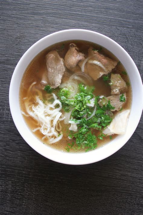 #15 PHO Steak, flank, fatty flank, tendon & tripe all in a delicious ...