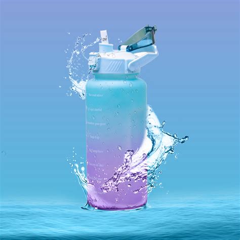 Gradiant Prints Plastic Water Storage Bottle 2000mL - Market99 – MARKET99